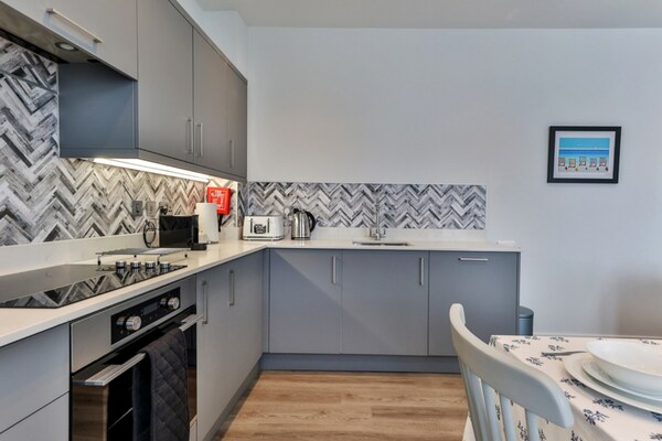 Modern appartement aan de golfbaan in Filey, vlakbij het strand - thumbnail 2