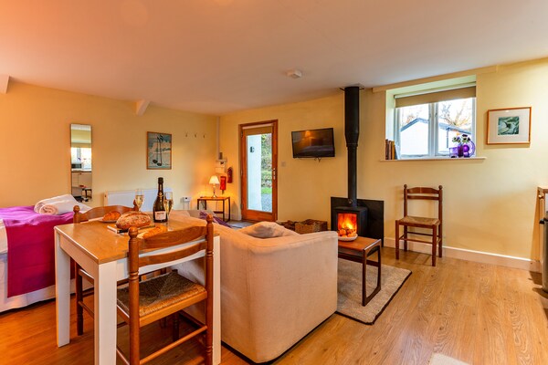 Romantische studio aan de golfbaan bij Boscastle, Cornwall - thumbnail 2