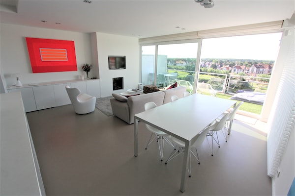 6-persoons appartement met Zoute-uitzicht in Knokke-Heist - thumbnail 4