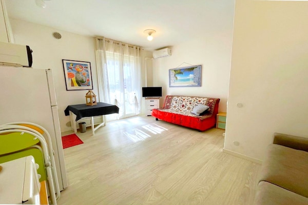 Knus appartement in Porto Santa Margherita, 50 meter van het strand - thumbnail 2