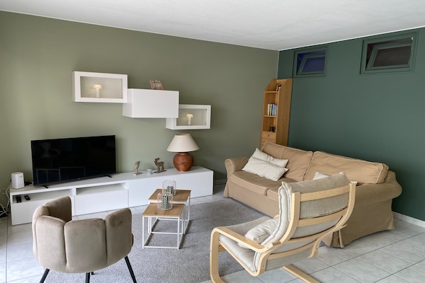 Vernieuwd appartement in Nieuwpoort-Bad, vlakbij strand en golfbaan - thumbnail 6