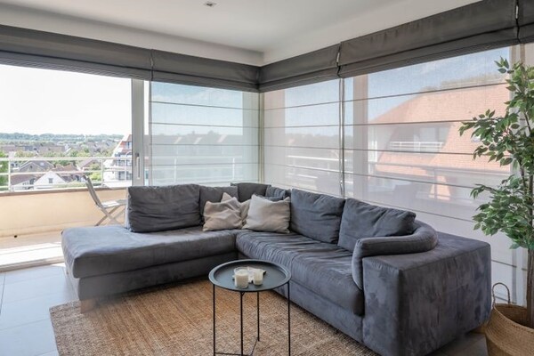 Licht hoekappartement met zonneterras en zicht op de Havengeul - thumbnail 2
