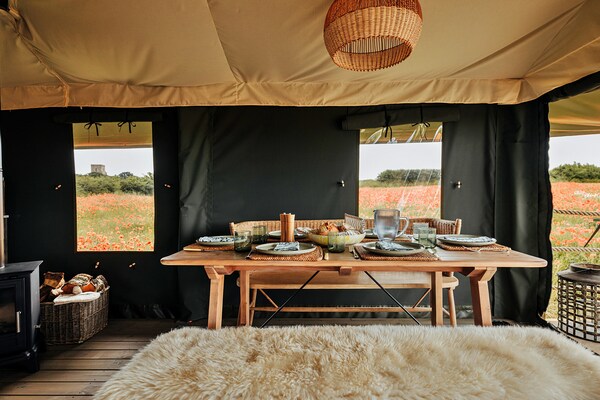 Safaritent voor 6 personen in Stiffkey Valley bij Walsingham - thumbnail 3