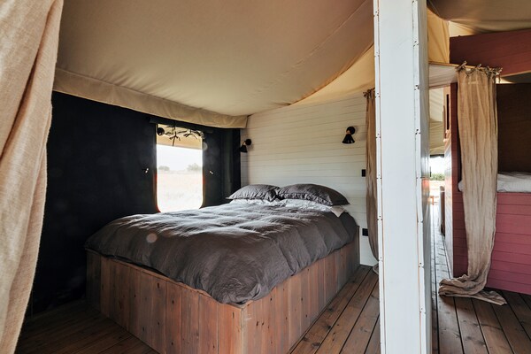 Safaritent voor 6 personen in Stiffkey Valley bij Walsingham - thumbnail 2