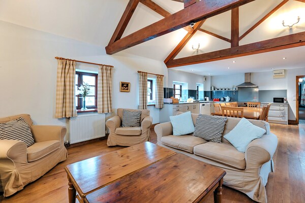 Landhuis Onibury: 6-slaapkamer toevluchtsoord voor 12 in Shropshire - thumbnail 2