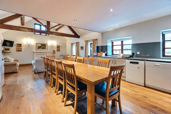 Landhuis Onibury: 6-slaapkamer toevluchtsoord voor 12 in Shropshire - thumbnail 3