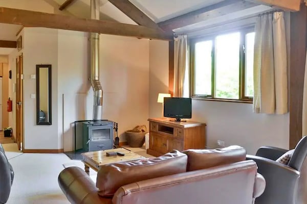 Knus vrijstaand huisje voor 4 op landgoed met zwembad in Bovey Tracey - thumbnail 6