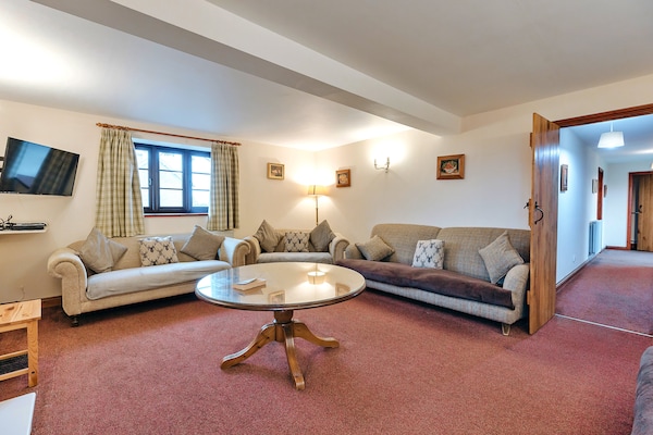 Landhuis The Walton in Onibury – 8 pers., zwembad, tennis & tuin - thumbnail 5
