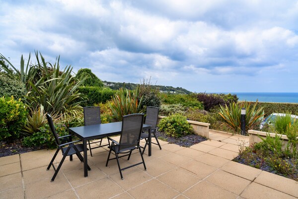 Appartement aan zee in St Ives met panoramisch uitzicht over de baai - thumbnail 5
