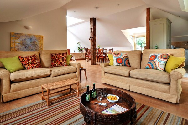 Stijlvol Loft Appartement met Zwembad in de Cotswolds, Kingham - thumbnail 2