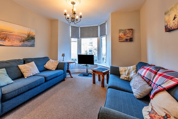 Charmant landhuis Penmaen House nabij strand Trefor, 6 personen - thumbnail 5