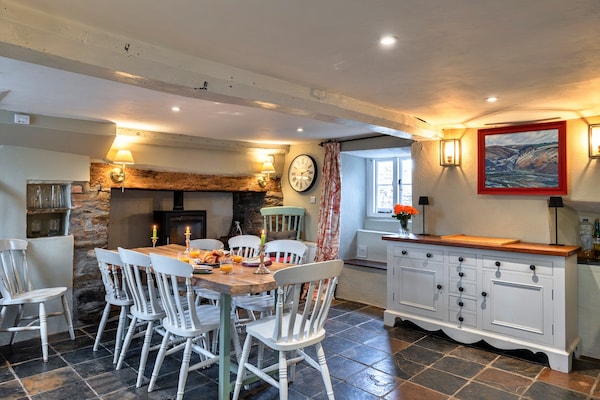 Landhuis Whitley: 5-slaapkamer toevluchtsoord met uitzicht op Exmoor - thumbnail 2