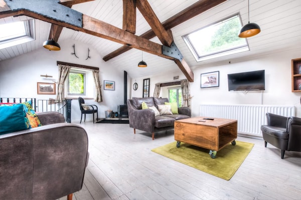 Gerenoveerde Town End Barn in Buxton voor 4 personen - thumbnail 1