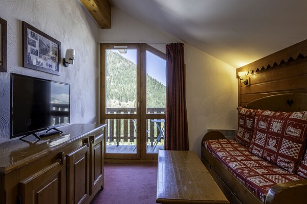 Appartement La Turra 3P6: 50m van de piste in Modane voor 6 personen - thumbnail 6
