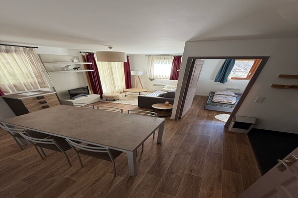 Coeur des Ours B N°01 - Gezellig appartement op 100m van de piste in Les Deux Alpes - thumbnail 2
