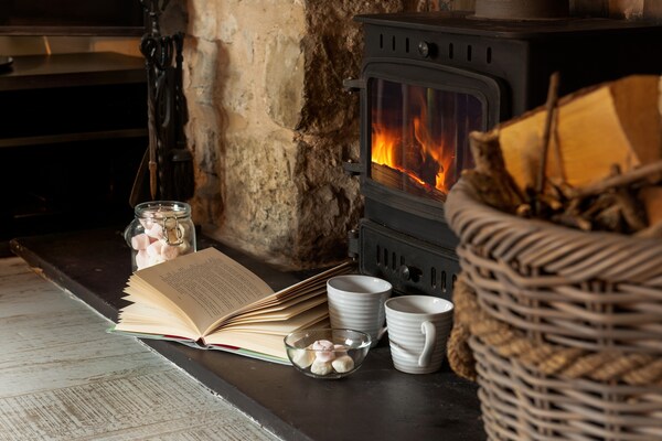 Esmor Cottage: Sfeervol vakantiehuis aan de golfbaan in Caerwys, Noord-Wales - thumbnail 5