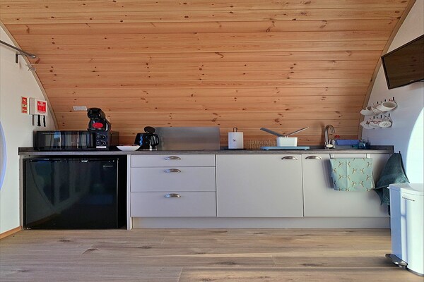Knusse glamping pod voor 5 aan de rand van de Yorkshire Wolds - thumbnail 2