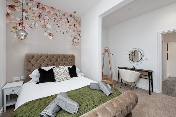 4-persoons modern appartement in centrum Pwllheli nabij strand - thumbnail 4