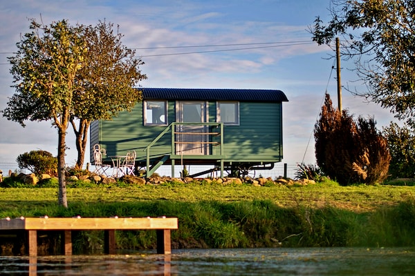 Sfeervol chalet 'Joan' Shepherds Hut in Pwllheli - thumbnail 4