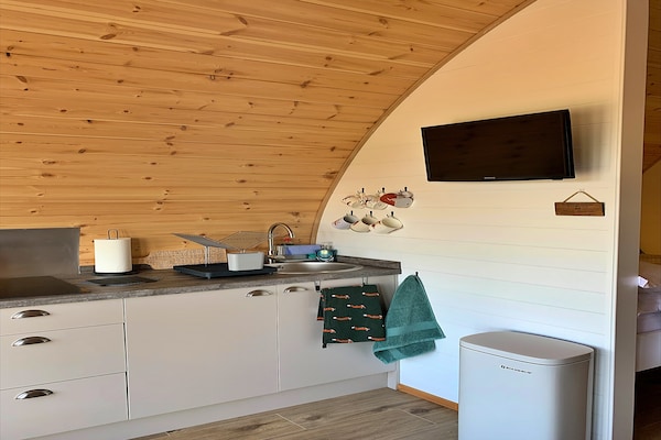 Luxe glamping-pod in Yorkshire Wolds nabij York en kust - thumbnail 2