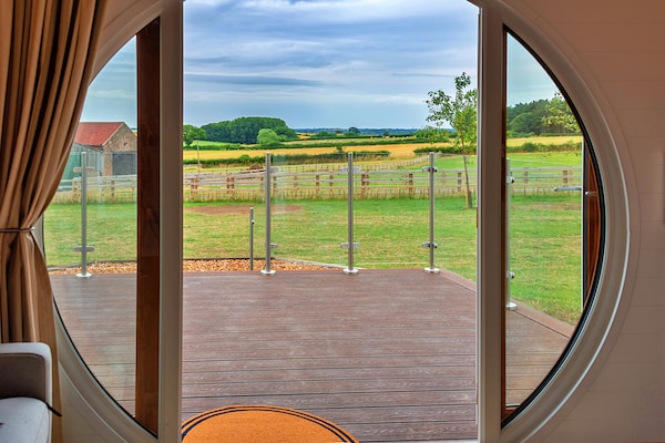 Luxe chalet Deep Dale in de Yorkshire Wolds bij York - thumbnail 4