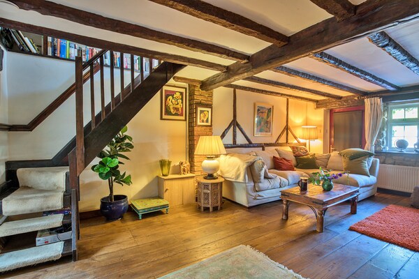 Eclectisch landhuis nabij Londen met serre en weelderige tuin in Dormansland - thumbnail 2