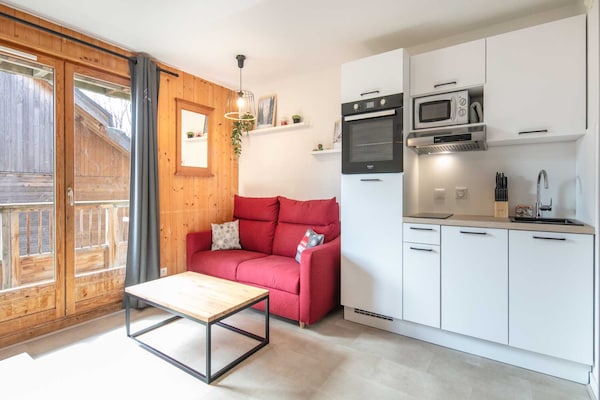 Appartement Les Biches N°81 - 3P6, direct aan de piste in Saint-Sorlin - thumbnail 3