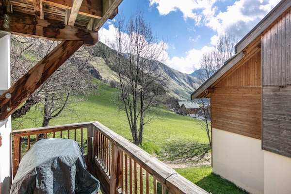 Appartement Les Biches N°81 - 3P6, direct aan de piste in Saint-Sorlin - thumbnail 5
