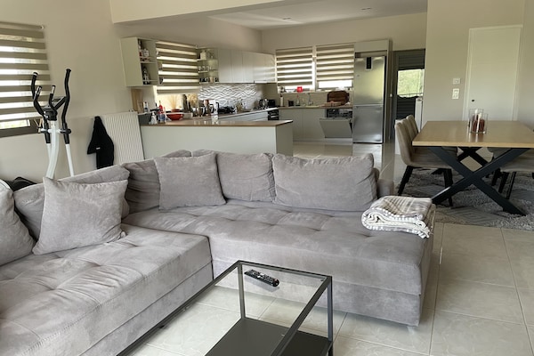 Ruim appartement tussen de olijfgaarden bij Mouzaki, 3 slaapkamers - thumbnail 3