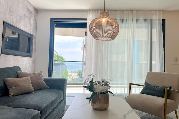Aan het strand: Modern appartement in Kozino voor 4 personen - thumbnail 5
