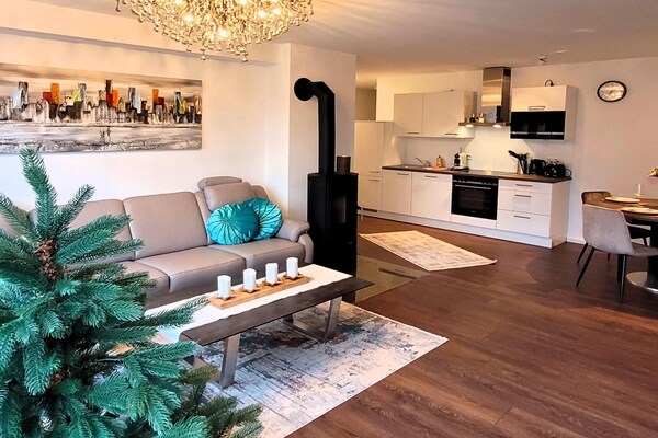 Luxe appartement aan de piste in Winterberg centrum voor 5 personen - thumbnail 6