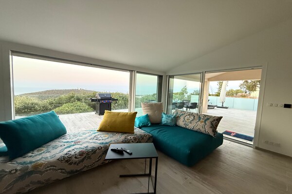 Casa Trè Fari: Gelijkvloerse oase met uitzicht op drie vuurtorens bij Porto-Vecchio - thumbnail 2
