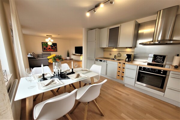 Licht appartement aan de piste in Winterberg, 4 personen - thumbnail 2