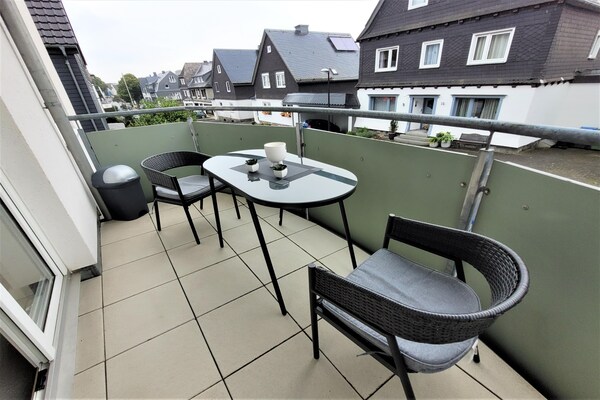 Licht appartement aan de piste in Winterberg, 4 personen - thumbnail 4