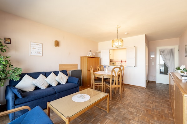Continental F6: sfeervol appartement aan zee met panoramisch uitzicht in Blankenberge - thumbnail 6