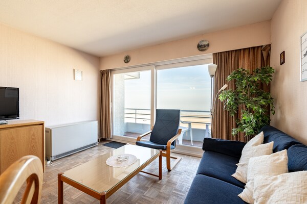 Continental F6: sfeervol appartement aan zee met panoramisch uitzicht in Blankenberge - thumbnail 5