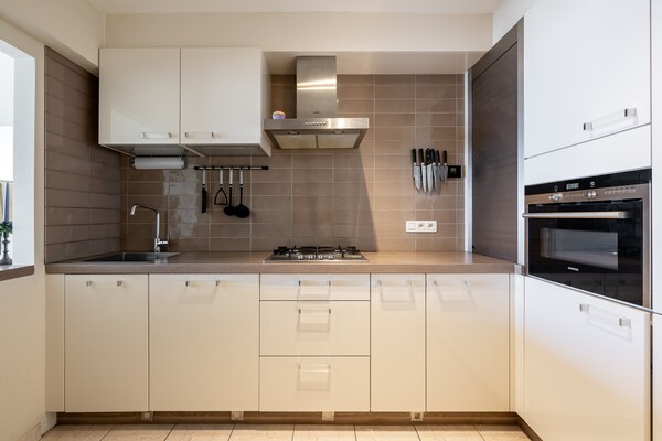 Licht appartement op de 6e verdieping met panoramisch zeezicht in Blankenberge - thumbnail 5