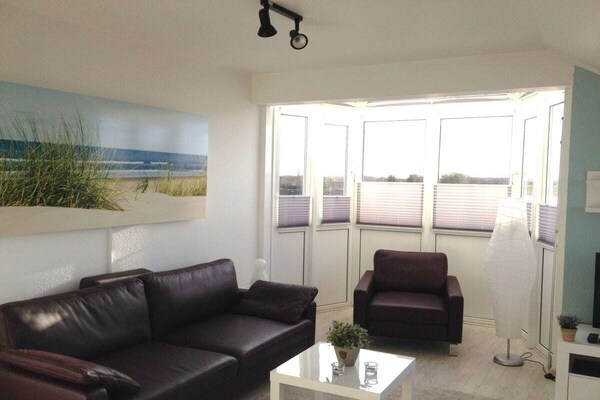 Zeezichtappartement in Grömitz met balkon op het zuidwesten, 400m van het centrum - thumbnail 4