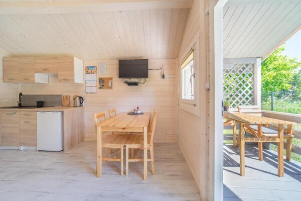 Knusse bungalow voor 4 bij zee en meer in Dziwnówek - thumbnail 6