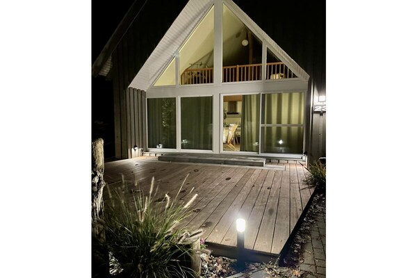 Architectonisch vakantiehuis met sauna en zonnige tuin op 2 km van Zingst - thumbnail 6