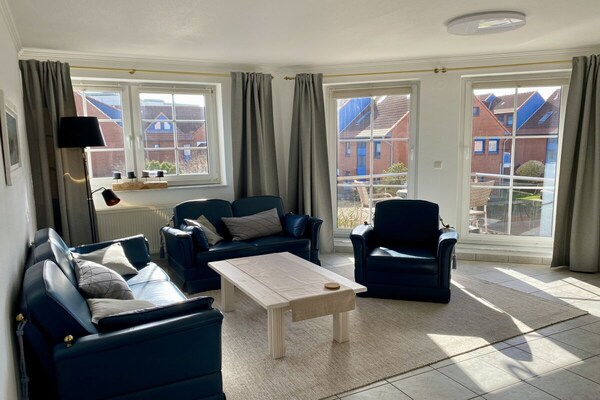 Rustiek appartement met zwembad, sauna en balkon op 800m van strand - thumbnail 4