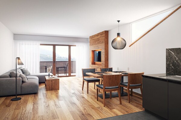 Rustiek appartement met 2 suites, zwembad en sauna bij Meran - thumbnail 6