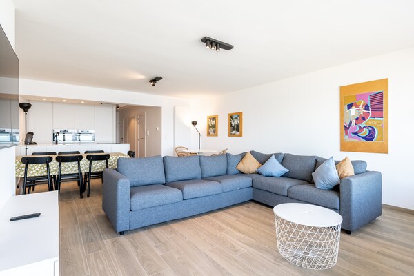EXCELSIOR 61D: Panoramisch zeezicht appartement voor 6 personen in Blankenberge - thumbnail 5