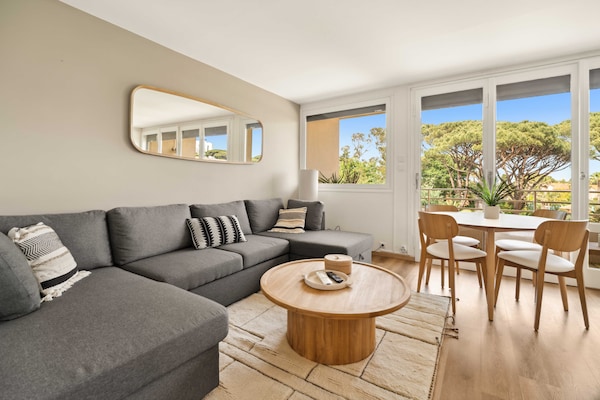 Modern appartement met zeezicht op 10 minuten van centrum Saint-Tropez - thumbnail 6