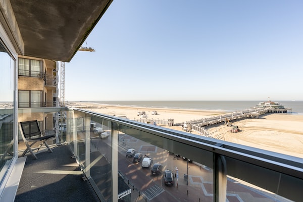 7-persoons appartement met zeezicht op de pier van Blankenberge - thumbnail 3
