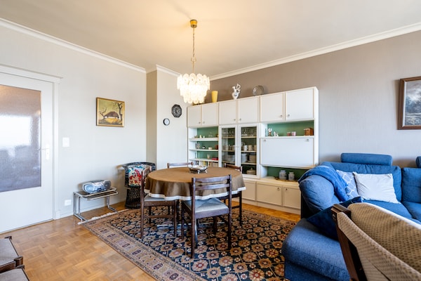 Panoramisch zeezicht appartement voor 8 personen aan de Zeedijk van Blankenberge - thumbnail 6