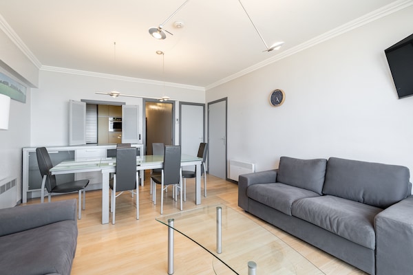 Zonovergoten appartement op de 7e verdieping met panoramisch zeezicht in Blankenberge - thumbnail 6