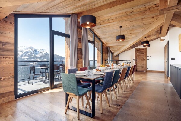 Ruim duplex chalet voor 14 personen in La Rosière, vlakbij de pistes - thumbnail 6