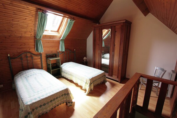 Rustig vakantiehuis met zwembad en tuin nabij Quend-Plage - thumbnail 3