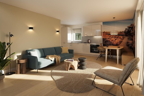 Zwanemeerbos Lifestyle: luxe vakantiehuis met buitenkeuken aan het water - thumbnail 3